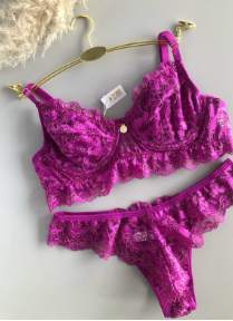 Conjunto Belle Ravena Luxo