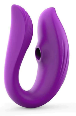Match Premium - vibrador de casal sugador e com controle