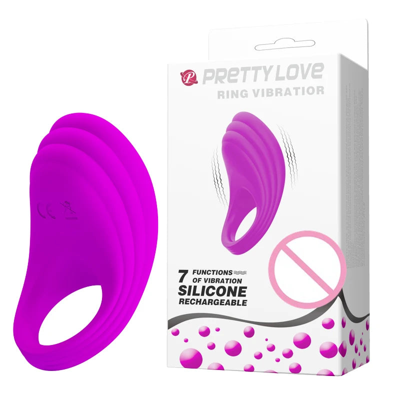 Anel Peniano Vibratório - Pretty Love