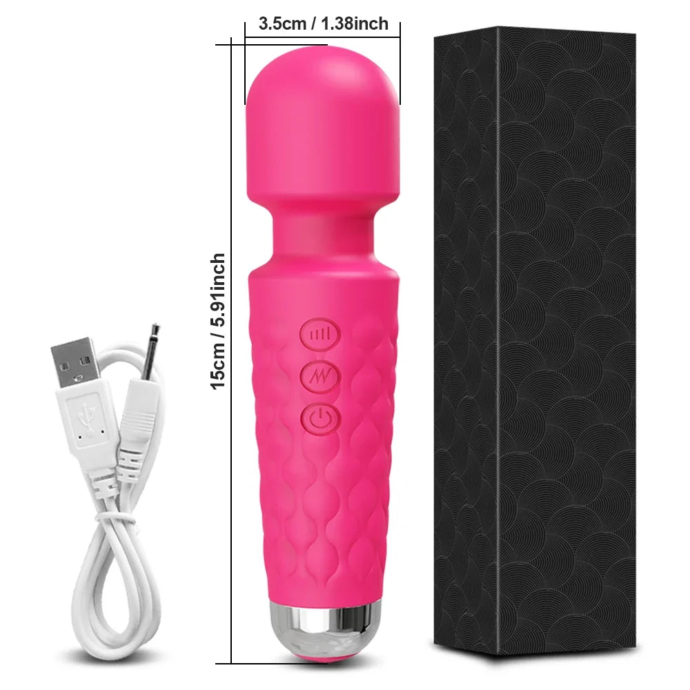Vibrador Varinha Magica - com 20 modos