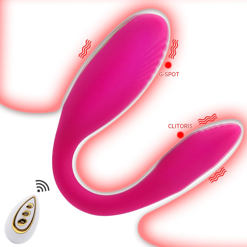 Vibrador de calcinha - Formato U encaixe perfeito