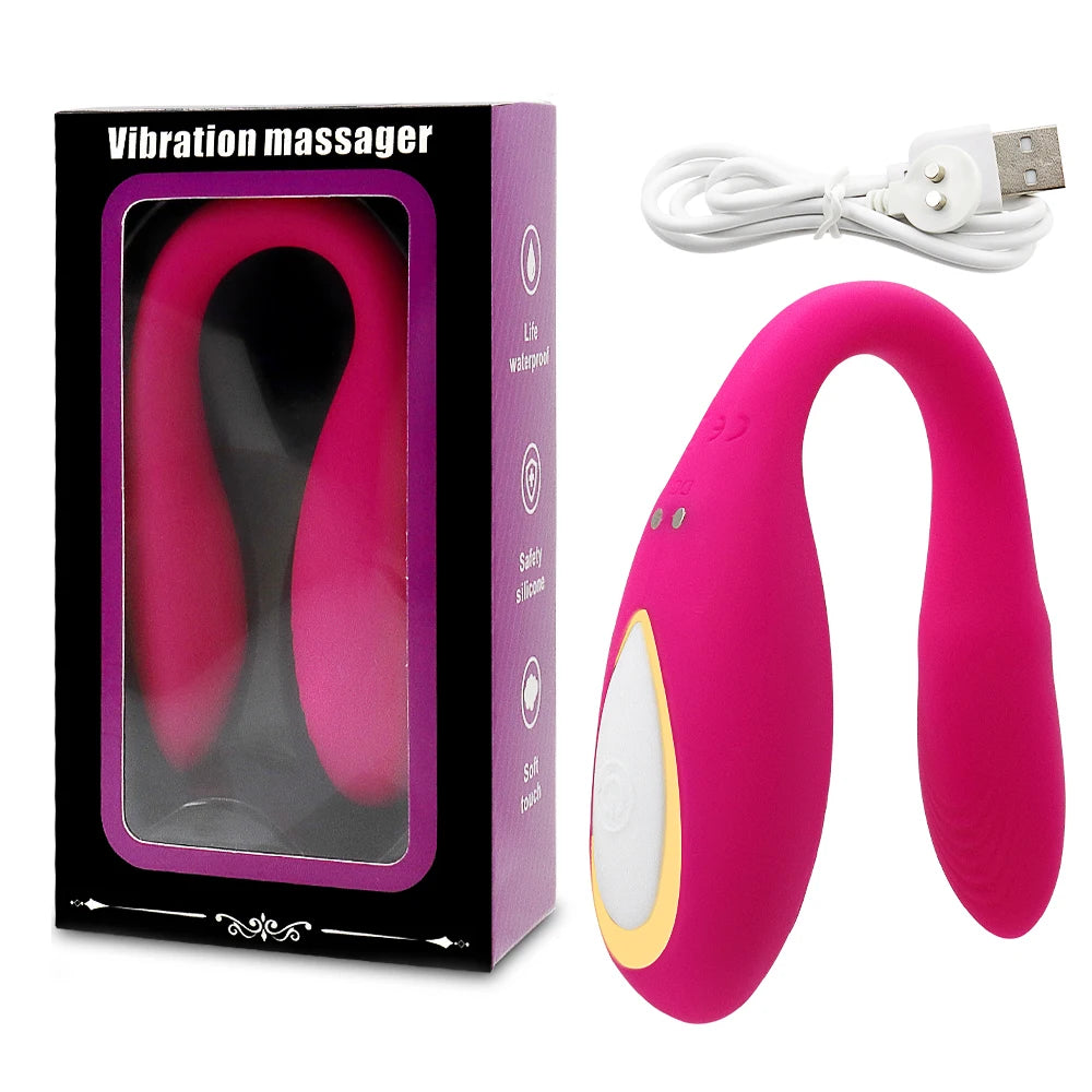 Vibrador de calcinha - Formato U encaixe perfeito