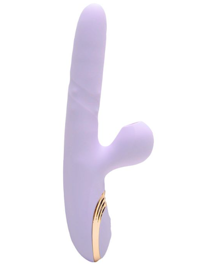 Vibrador Ponto G E Clitóris Vai Vem Anel