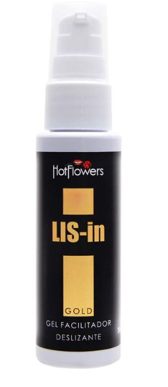 Lis-In Gold Gel Anal Facilitador 30G Hot Flowers
