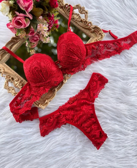 Conjunto Anne - Renda Premium