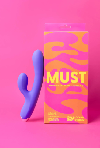 Must Vibrador Rabbit com Aquecimento
