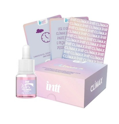 Clímax by INTT jogo  e gel de efeito quente