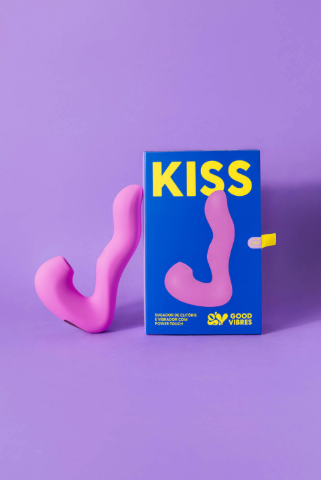Kit Kiss Sugador e Vibrador 3 em 1 + Jogo de Cartas para Solteiros