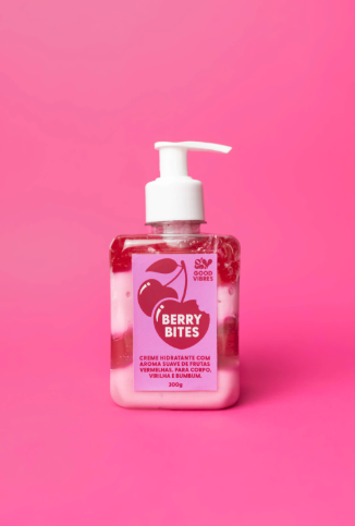 Hidratante Gel para corpo virilha e bumbum Berry Bites