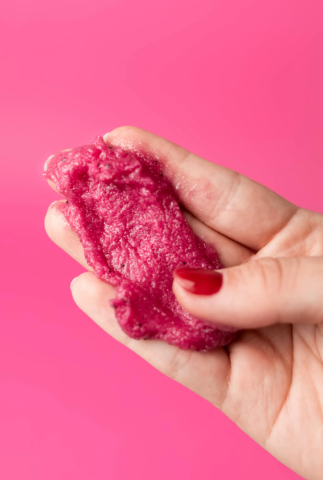 Esfoliante Corporal de Açúcar para corpo virilha e bumbum Berry Bites