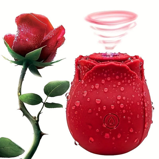 Vibrador Rosa Sugadora - Estimulador de Clitóris