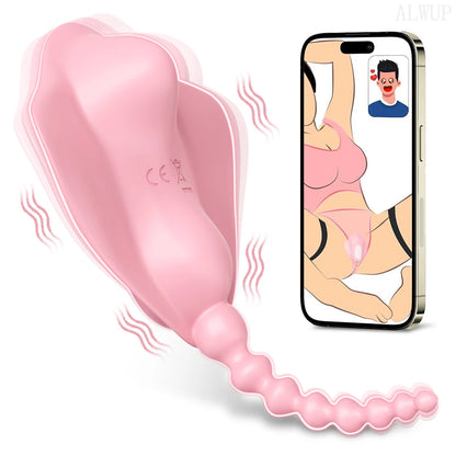 calcinha vibratória por app – prazer secreto, estímulo duplo