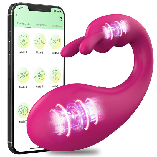 Vibrador via App - comando na palma da mão