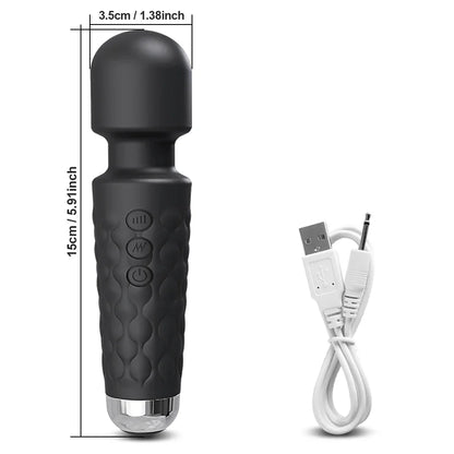 Vibrador Varinha Magica - com 20 modos