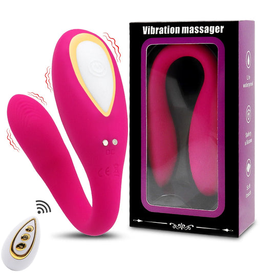 Vibrador de calcinha - Formato U encaixe perfeito