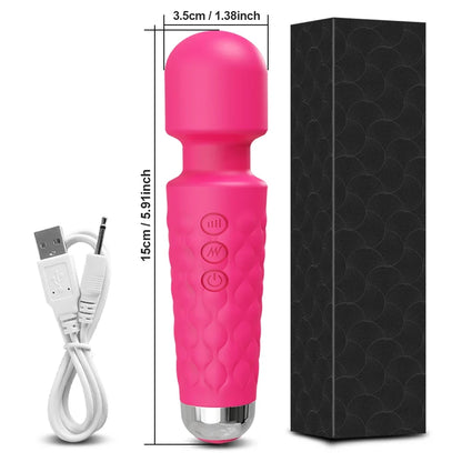 Vibrador Varinha Magica - com 20 modos