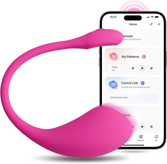 Vibrador de Calcinha - Via APP e Estímulo G-Spot