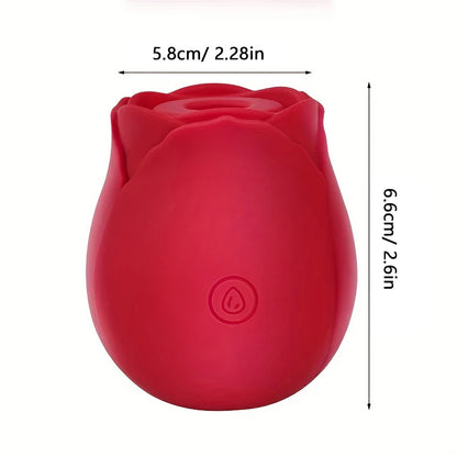 Vibrador Rosa Sugadora - Estimulador de Clitóris