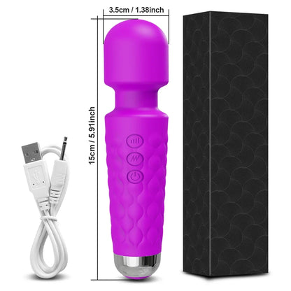 Vibrador Varinha Magica - com 20 modos