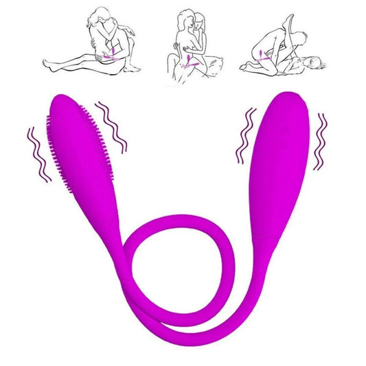 Vibrador para casais - Duplo 7 Velocidades