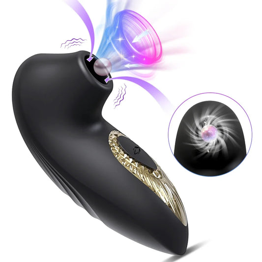 Estimulador Clitoriano com Sucção - Vibração 7x – G Spot