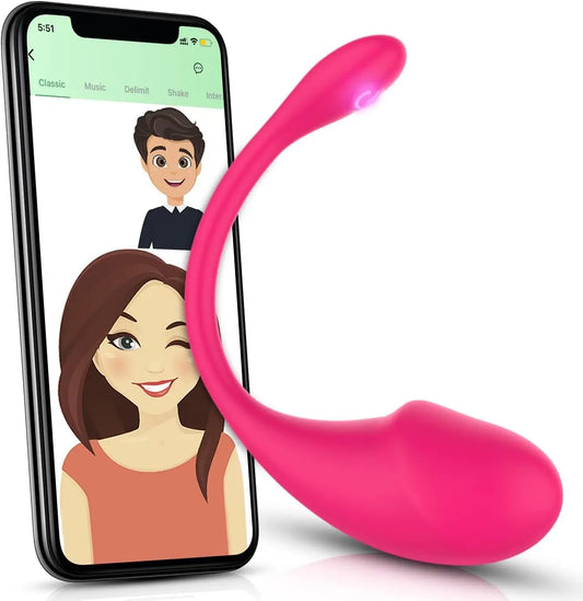 Vibrador de Calcinha - Via APP e Estímulo G-Spot
