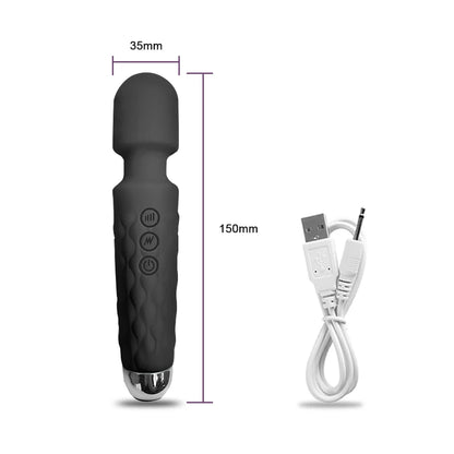 Vibrador Varinha Magica - com 20 modos