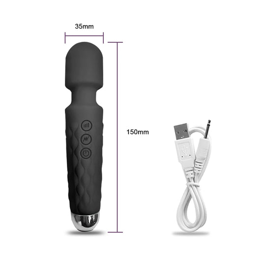 Vibrador Varinha Magica - com 20 modos